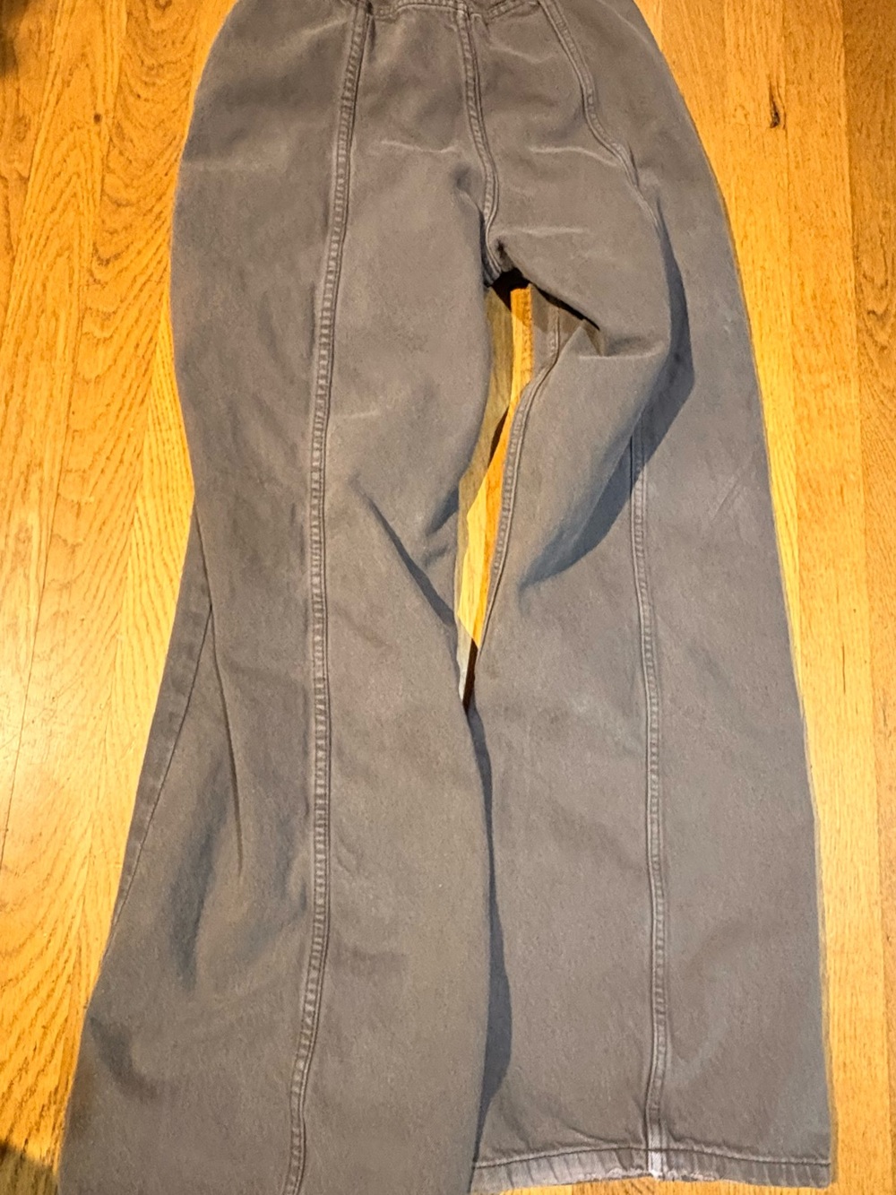 Cotton On Women’s Wide-Leg Casual Brown Jeans.